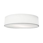 D'Lite Lunelle Luce da soffitto 50cm Tessuto Bianca | Adatto per 1x E27 
