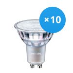 Confezione Multipack 10x Philips MASTER Value LED Faretti GU10 PAR16 4.9W 355lm 36D - 922-927 Dim To Warm | Miglior Resa Cromatica - Dimmerabile - Sostitutiva 50W