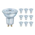 Confezione Multipack 10x Osram Parathom Faretti LED GU10 PAR16 4.3W 350lm 36D - 830 Luce Calda | Sostitutiva 50W