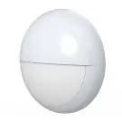 Noxion Bulkhead LED Pro V2 Bianca 12/16/20W 2400lm - 830-840-865 CCT | 325mm - IP65 - Sensore di Movimento e Luce + Palpebra Il Anello Bianca