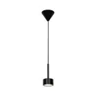 Nordlux Clyde Luce Pendente Metallo Nero 4W 350lm - 827 Bianco Molto Caldo | A 3 Livelli Dimmerabile